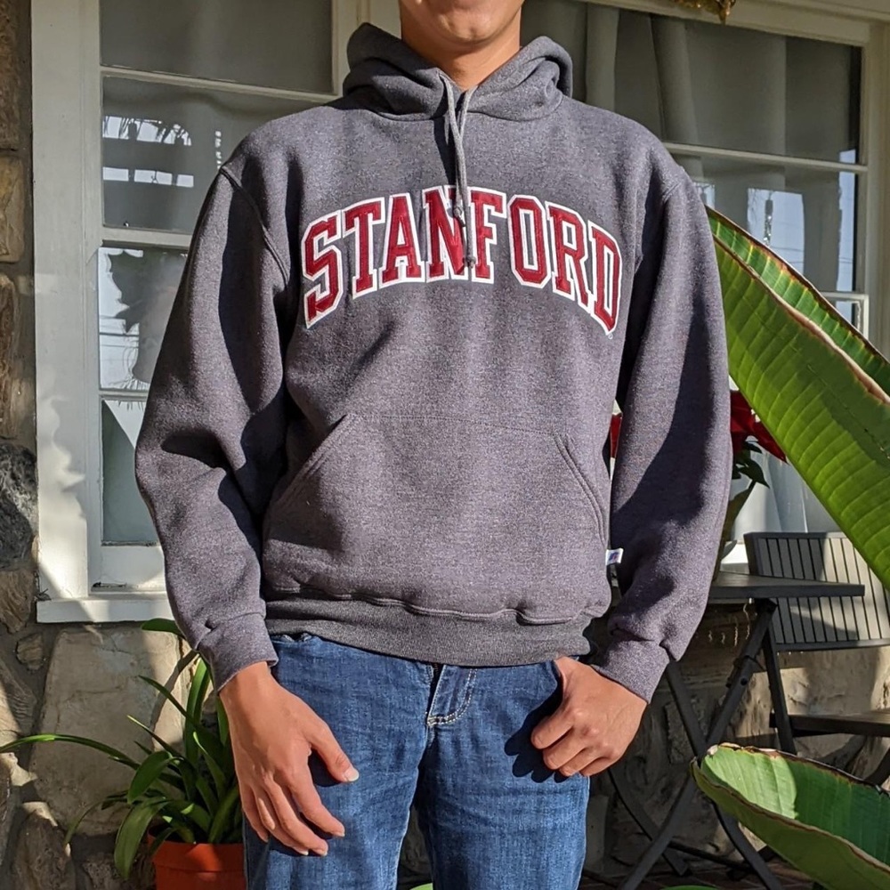 Champion X Stanford Grey Hoodie Eco Fleece